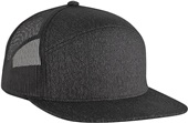 Pacific Headwear 6-Panel Arch Trucker Snapback Cap