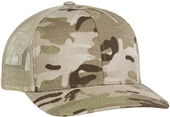 Pacific Headwear M08 Multicam Trucker Snapback Cap