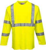 Portwest Adult ARC2 Hi-Vis Long Sleeve T-Shirt