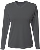 A4 Womens Sprint L/S Performance Tee