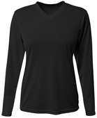 A4 Womens Sprint L/S Performance Tee