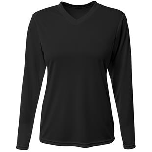 A4 Womens Sprint L/S Performance Tee