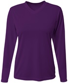 A4 Womens Sprint L/S Performance Tee