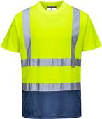 Portwest Mens Hi-Vis 2-Tone T-Shirt S378