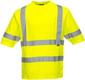 Portwest Mens Class 3 Mesh Panel T-Shirt S397