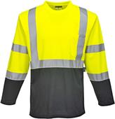 Portwest Mens Hi-Vis Laguna Long Sleeve Tee S398