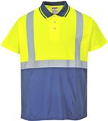 Portwest Mens Hi-Vis 2-Tone Polo Shirt S479