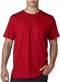 Bayside Adult Ring-Spun Jersey Tee BA5000 RED Primary
