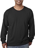 Bayside Adult Long-Sleeve T-Shirt BA5060 BLACK Primary