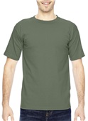 Bayside Adult 6.1 oz., 100% Cotton T-Shirt BA5100 ARMY GREEN Primary