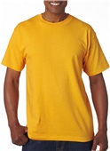 Bayside Adult 6.1 oz., 100% Cotton T-Shirt BA5100 GOLD Primary