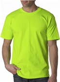 Bayside Adult 6.1 oz., 100% Cotton T-Shirt BA5100 LIME GREEN Primary