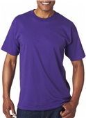 Bayside Adult 6.1 oz., 100% Cotton T-Shirt BA5100 PURPLE Primary