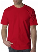 Bayside Adult 6.1 oz., 100% Cotton T-Shirt BA5100 RED Primary