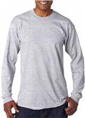 Bayside Adult 6.1 oz., 100% Cotton Long Sleeve Tee ASH Primary