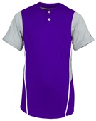 Russell Adult/Youth 2-Button Front Baseball Jersey