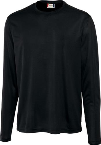 Clique Mens Long Sleeve Ice Tee MQK00024 BL  BLACK 