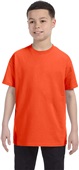 Jerzees Youth Dri-Power Active T-Shirt 29B BURNT ORANGE Primary