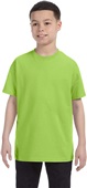 Jerzees Youth Dri-Power Active T-Shirt 29B NEON GREEN Primary