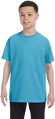 Jerzees Youth Dri-Power Active T-Shirt 29B AQUATIC BLUE Primary