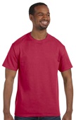 Jerzees Adult 5.6 oz. Dri-Power Active T-Shirt VINTAGE HTH RED Primary