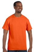 Jerzees Adult 5.6 oz. Dri-Power Active T-Shirt SAFETY ORANGE Primary