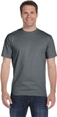 Hanes Adult Youth Comfortsoft Cotton T-Shirt OXFORD GRAY Primary