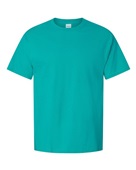 Hanes Adult Youth Comfortsoft Cotton T-Shirt ATHLETIC TEAL Primary