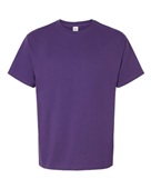 Hanes Adult Youth Comfortsoft Cotton T-Shirt ATHLETIC PURPLE Primary
