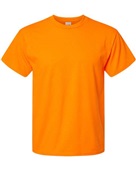 Hanes Adult Youth Comfortsoft Cotton T-Shirt SAFETY ORANGE Primary