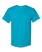 Hanes Adult Youth Comfortsoft Cotton T-Shirt TEAL Primary