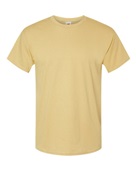 Hanes Adult Youth Comfortsoft Cotton T-Shirt ATHLETIC GOLD Primary