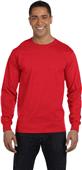 Hanes Mens 5.2 oz. Comfortsoft Cotton LS T-Shirt