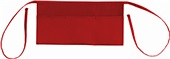 Liberty Bags Ashley W3 Cotton Twill Waist Apron RED Primary