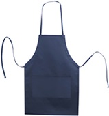 Liberty Bags Caroline Butcher Style 2-Pocket Apron NAVY Primary