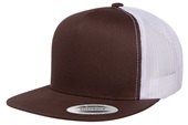 Yupoong Adult 5-Panel Classic Trucker Cap 6006