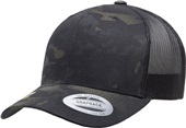 Yupoong Retro Trucker Multicam Snapback 6606MC