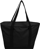 Liberty Bags Bay View Giant Zippered Boat Tote BLACK/ BLACK Primary
