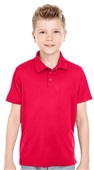 UltraClub Youth Cool & Dry Mesh Piqué Polo UltraClub Youth Cool & Dry Mesh Piqué Polo