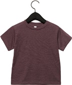 Bella+Canvas Toddler Short Sleeve Tee 3001T HEATHER MAROON Primary