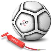GoSports Elite Match Soccer Ball Size 5 W/Pump GoSports Elite Match Soccer Ball Size 5 W/Pump