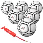 GoSports Elite Match Soccer Balls 6 PACK Size 5 GoSports Elite Match Soccer Balls 6 PACK Size 5