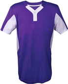 Martin Sports 2 Button Polyester Baseball Jersey