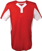 Martin Sports 2 Button Polyester Baseball Jersey