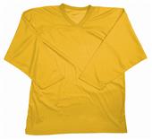 Martin Polyester V-Neck Hockey Goalie Jerseys GOLD Primary