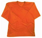 Martin Polyester V-Neck Hockey Goalie Jerseys ORANGE Primary