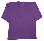 Martin Polyester V-Neck Hockey Goalie Jerseys PURPLE Primary