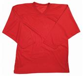 Martin Polyester V-Neck Hockey Goalie Jerseys RED Primary