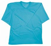 Martin Polyester V-Neck Hockey Goalie Jerseys TEAL Primary