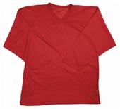 Martin Polyester V-Neck Hockey Goalie Jerseys CARDINAL Primary
